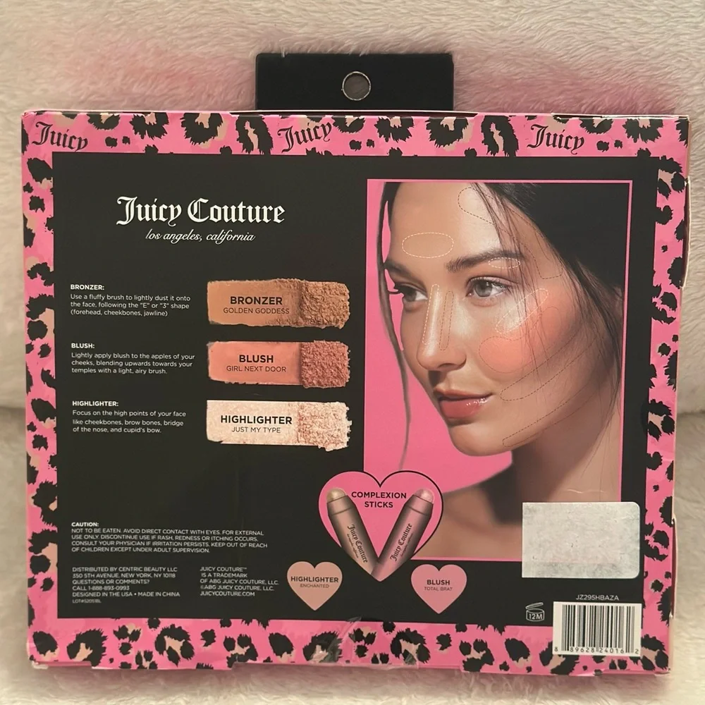 Juicy Couture Pink 5-Piece Deluxe Facial Set (NWT) 💖✨